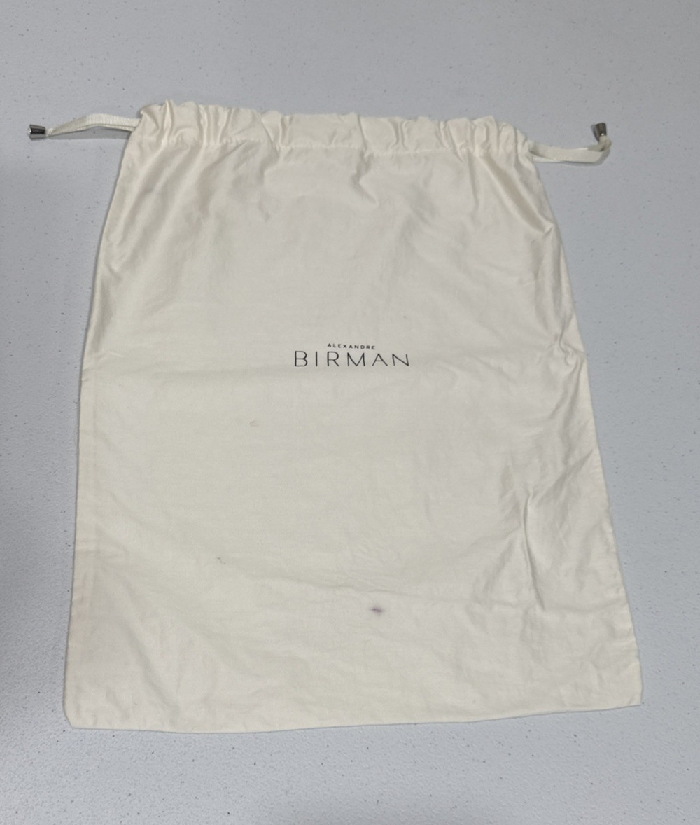 Alexandre Birman Dust Bag Storage Drawstring Handbag Protector 14x11 Travel